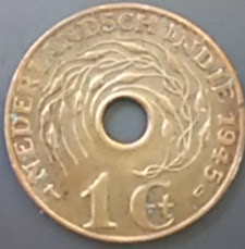 【蘭領 東インド】1セント (1936-1945)