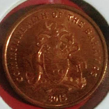 【バハマ】1セント (1985-2004)