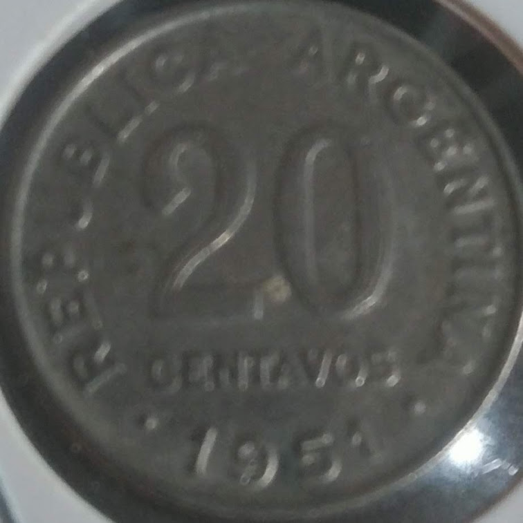 ARA0.2【アルゼンチン】20センターボ (1951-1952)
