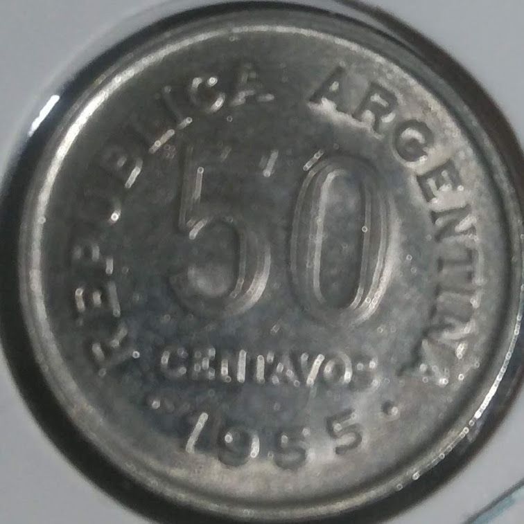 ARA0.5【アルゼンチン】50センターボ (1952-1956)