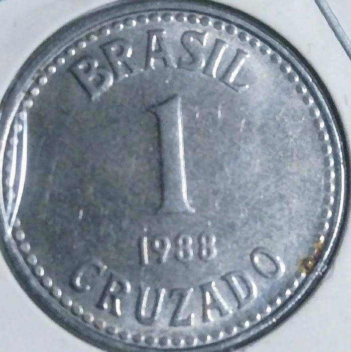 BRC1【ブラジル】1クルザード (1986-1988）