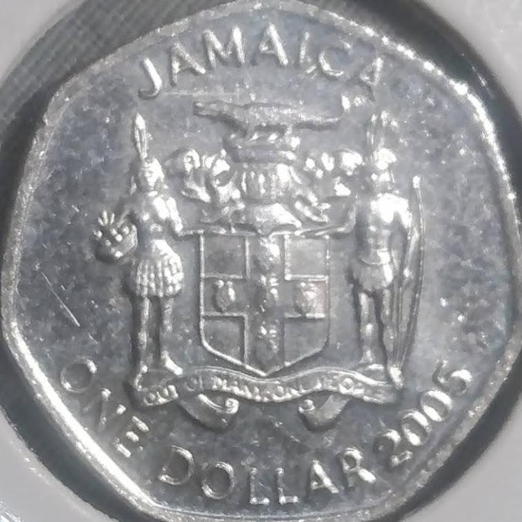 JMD1【ジャマイカ】1ドル アレクサンダー・バスタマンテ(1994-2008)