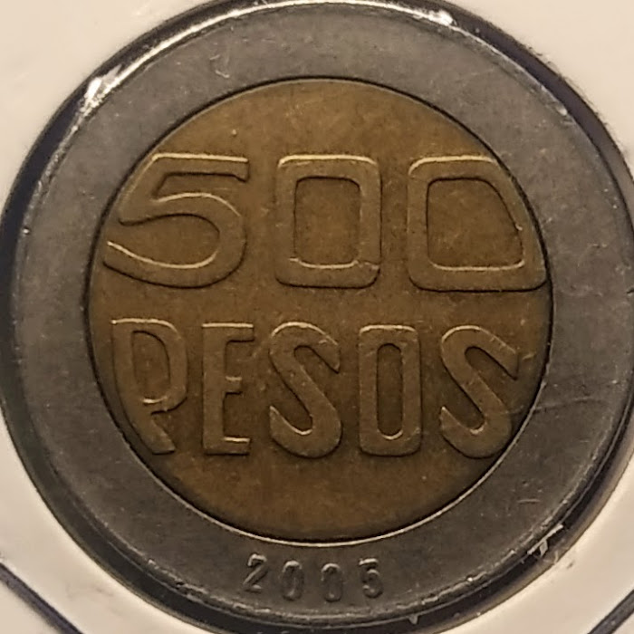 COP500【コロンビア】500ペソ (1993-2012)